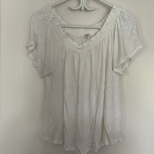 Aritzia Wilfred off-shoulder top size L